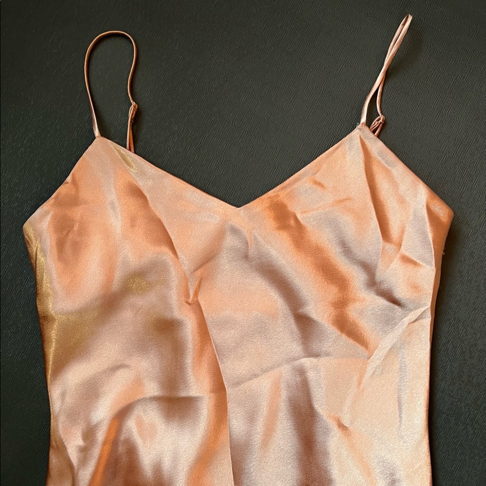 Lauren Conrad Millennial Pink Slip Dress M